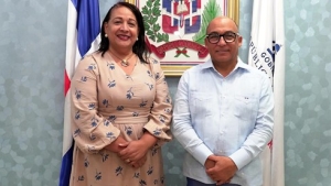 Presidente de la CPADB recibe visita de Rectora de la Universidad Tecnol&oacute;gica del Cibao
