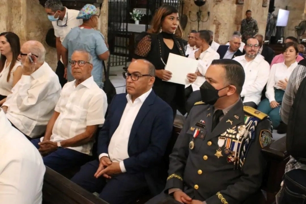 Presidente CPADB asistió a misa  en memoria Orlando Jorge Mera